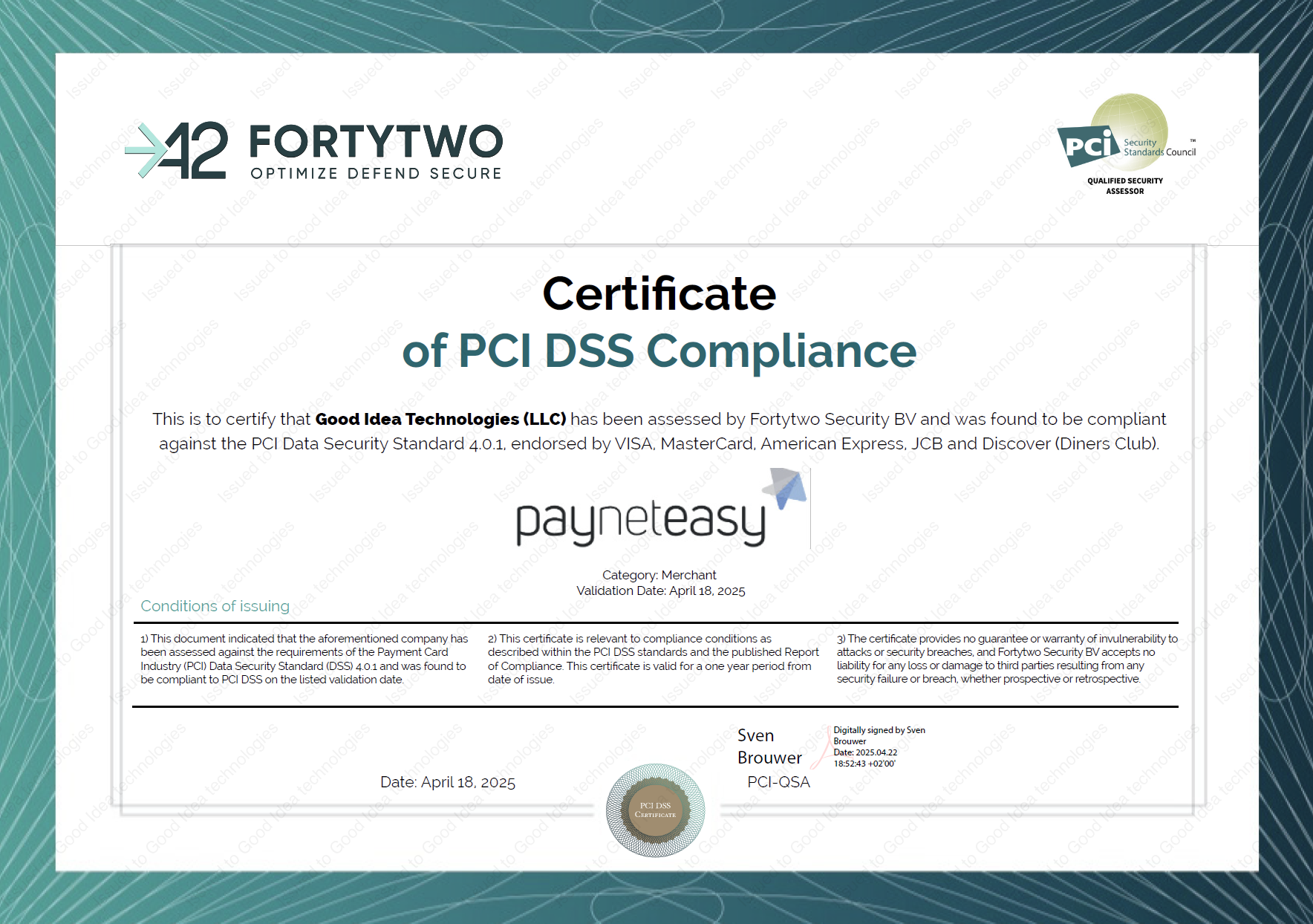 PCI DSS Compliance